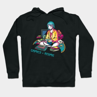 Games and Anime Hoodie